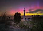 C02 :  Venue chercher la Voie Lactée par cette nuit sans Lune, cette photographe a trouvé une belle aurore sur les bords du lac Michigan. Le 1er juillet 2022 à Ludington (USA), Z6, 20mm, f/7, 1000 ISO, 1,3s.