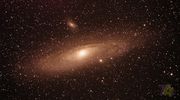 N03 : La galaxie d’Andromède (M 31), notre voisine. Le 7 septembre 2021 à Maulais, lunette 72/420ED avec réducteur (f=357mm), Nikon D40, 12 x 10min.